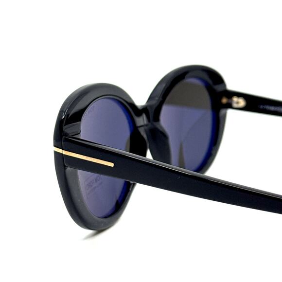 New, TOM FORD Lily-02 Sunglasses TF1009 01A Authentic - Picture 7 of 12